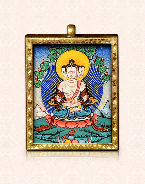 精品小唐卡大日如來