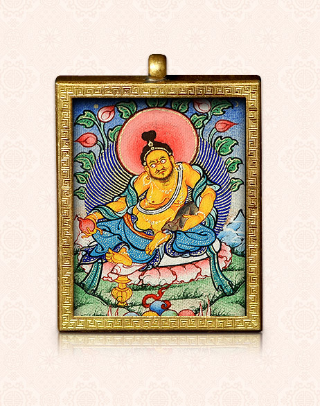彩唐小唐卡黃財(cái)神