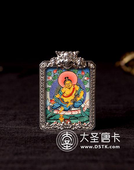 彩唐小唐卡黃財(cái)神