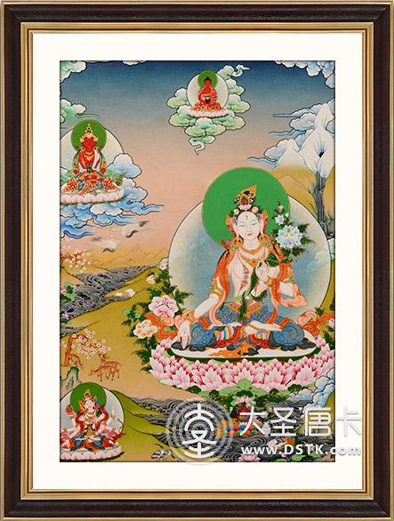 白度母長壽三尊嘎吱風