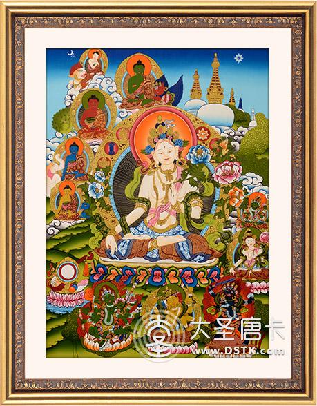 白度母彩唐尼泊爾