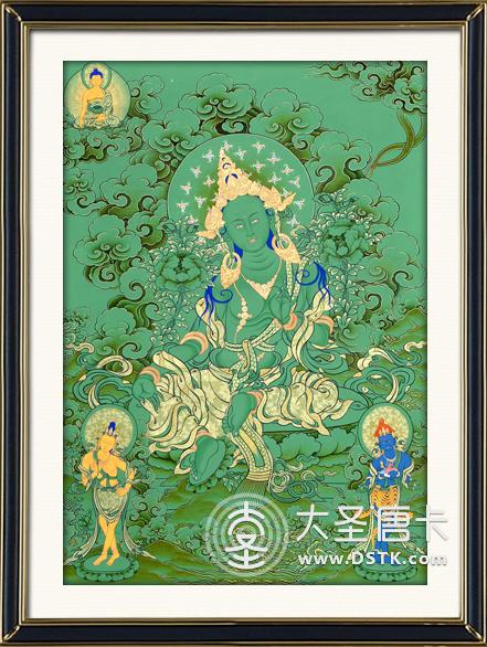 綠度母熱貢彩唐