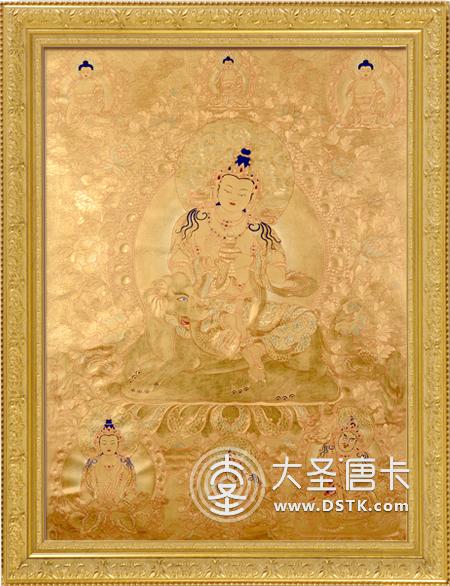 普賢菩薩24k純金