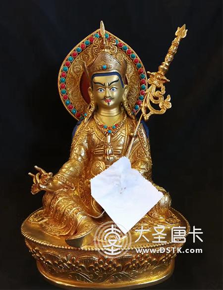 紫銅鍍金蓮花生大師