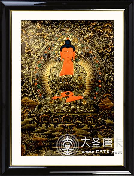 阿彌陀佛黑金精品