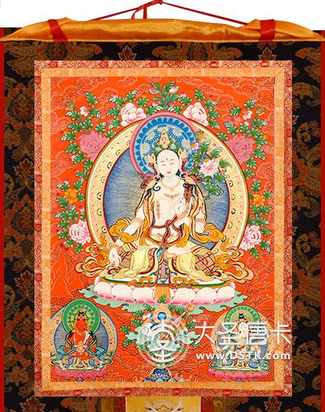紅唐白度母喇嘛作品