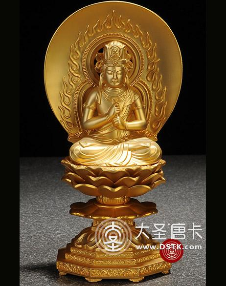 鍍金佛像 大日如來