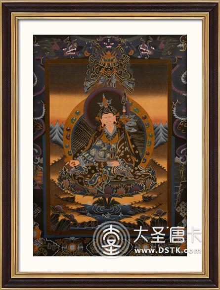 蓮花生大師黑唐