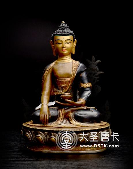 釋迦牟尼佛紫銅一尺