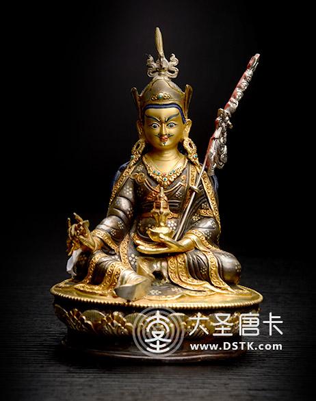 蓮花生大師紫銅7寸