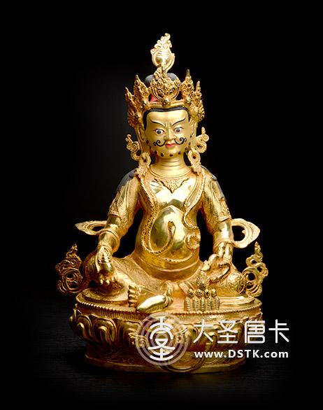 黃財神一尺五佛像