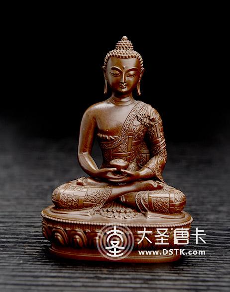 阿彌陀佛佛紫銅3寸