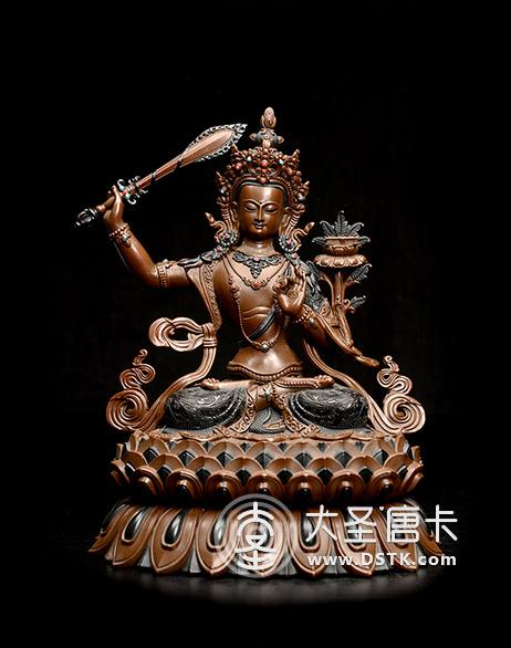 文殊菩薩蓮花座一尺