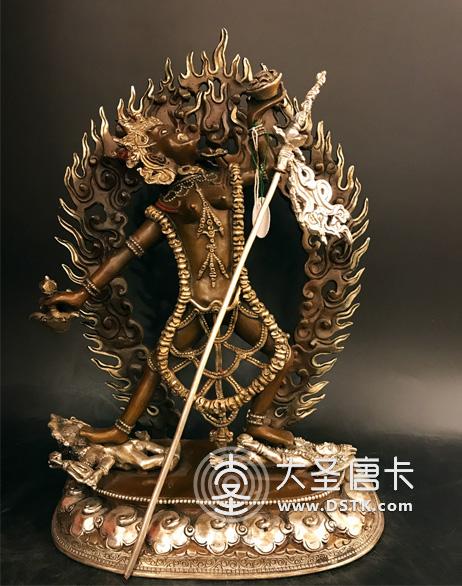 空行母鎏金一尺