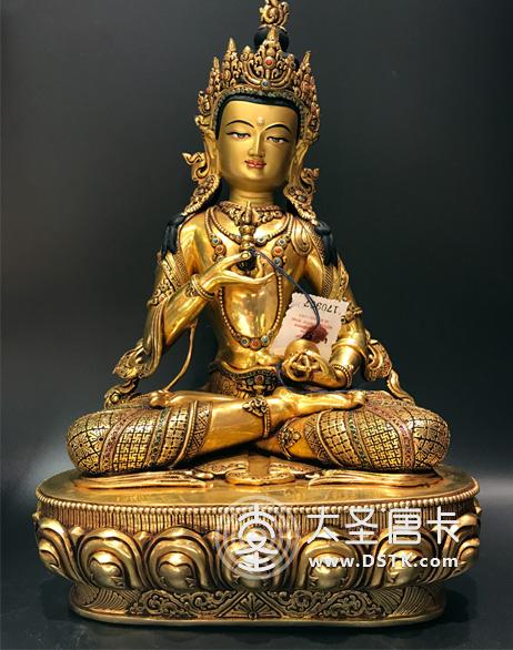 金剛薩垛鎏金一尺二