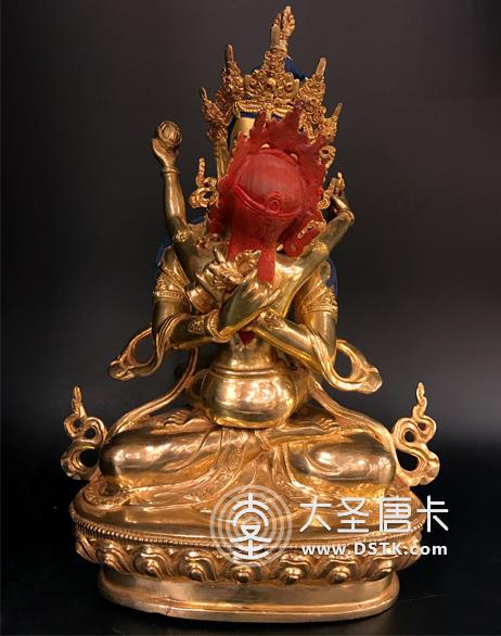 金剛總持雙身像一尺