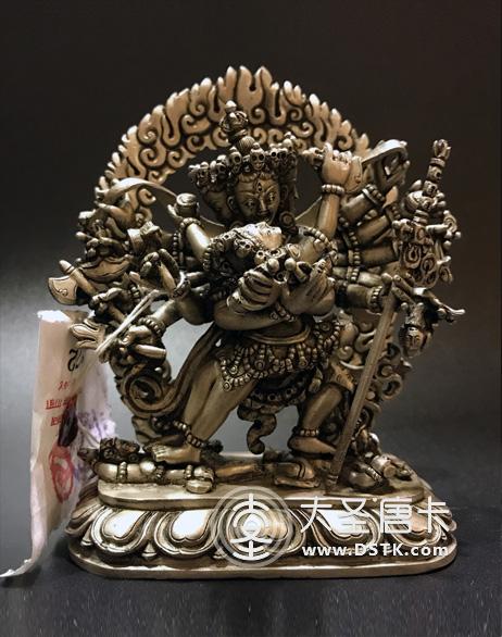 時輪金剛純銀10cm