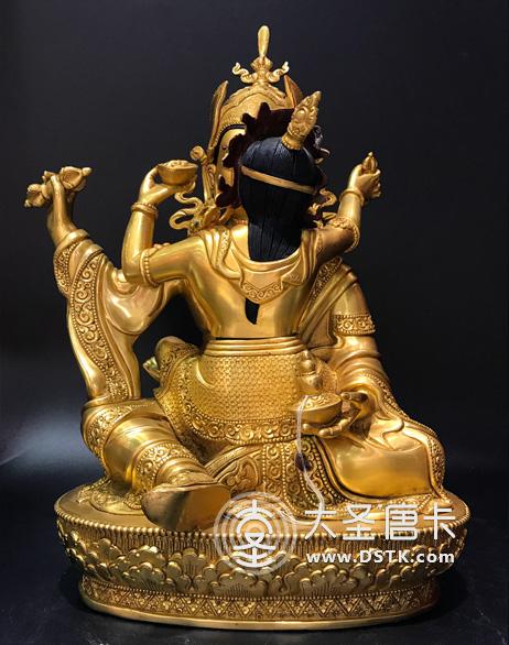 蓮花生大師雙身像一尺