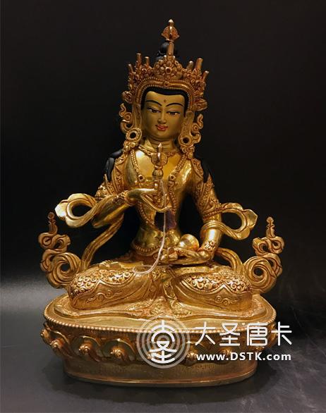 金剛薩埵鎏金7寸