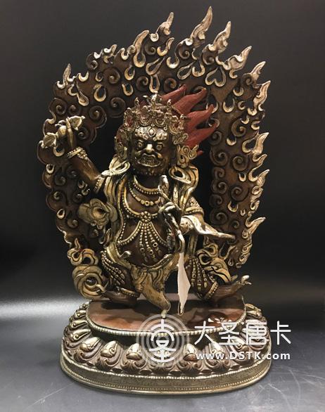 金剛手菩薩紫銅一尺