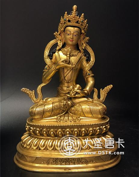 金剛薩垛鎏金7寸