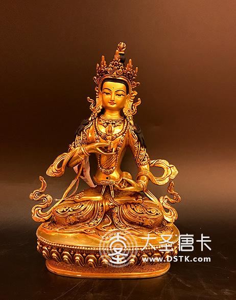 金剛薩垛鎏金7寸