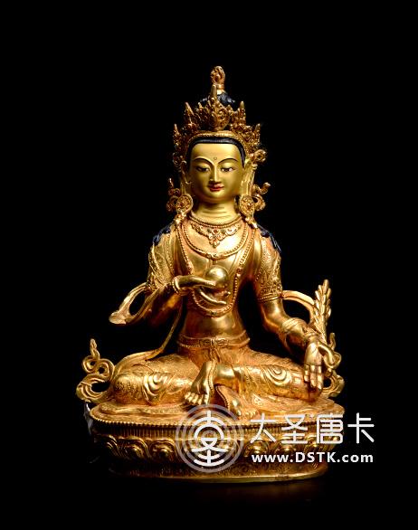 地藏王鎏金一尺