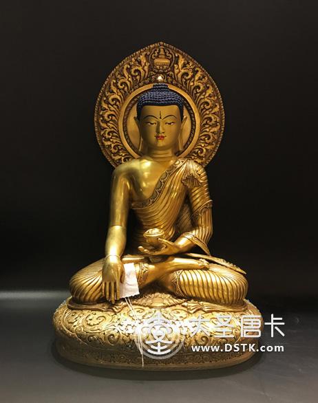 釋迦牟尼佛鎏金