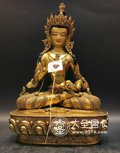 金剛薩垛鎏金一尺二