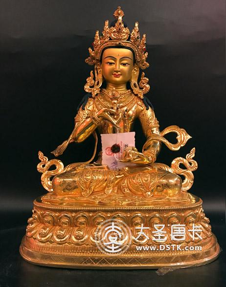 金剛薩垛鎏金一尺