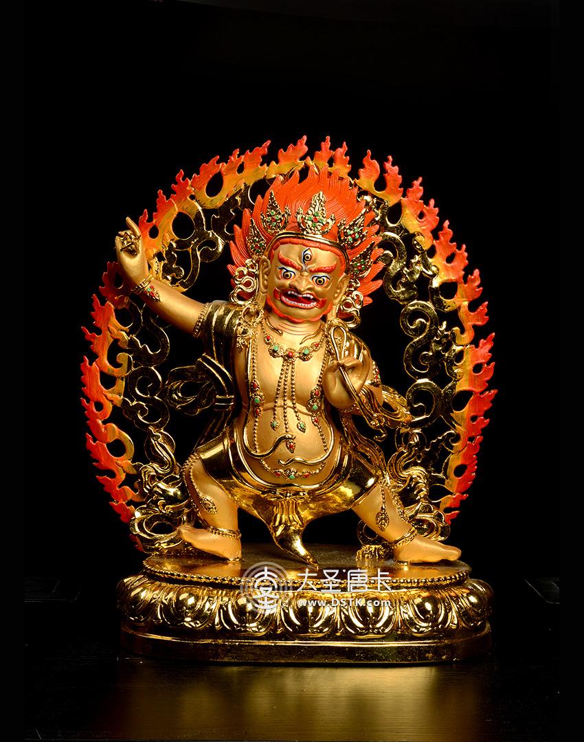 金剛手菩薩貼金一尺半