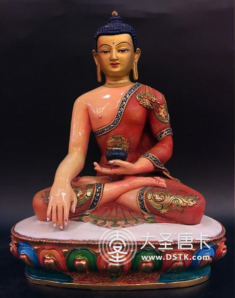 釋迦牟尼佛彩繪26cm