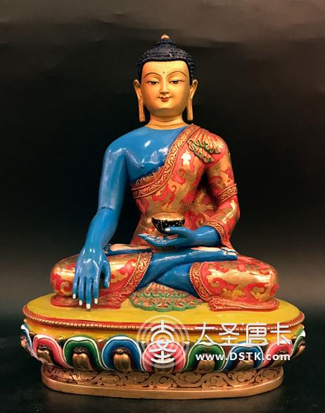 釋迦牟尼佛彩繪26cm