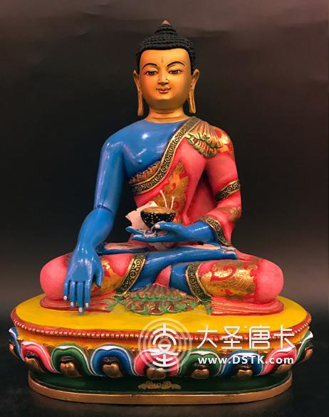 釋迦牟尼佛彩繪26cm