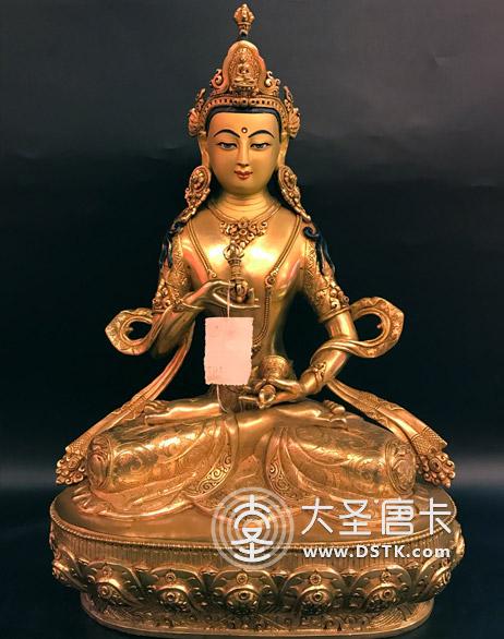 金剛薩垛鎏金40cm