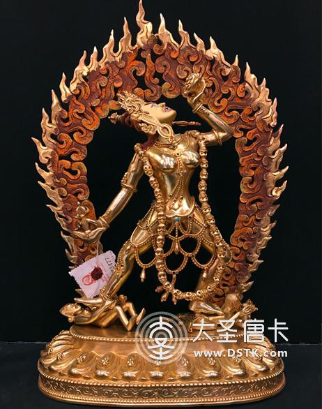 空行母鎏金40cm
