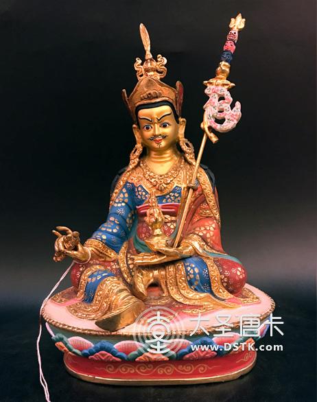 蓮花生大師彩繪7寸