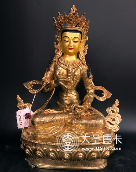 金剛薩垛鎏金一尺