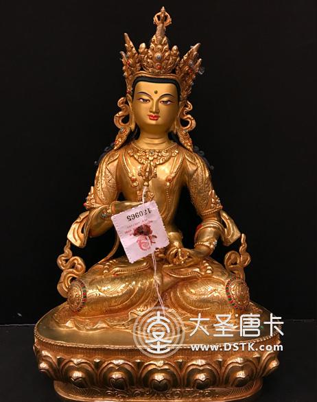 金剛薩垛鎏金38cm