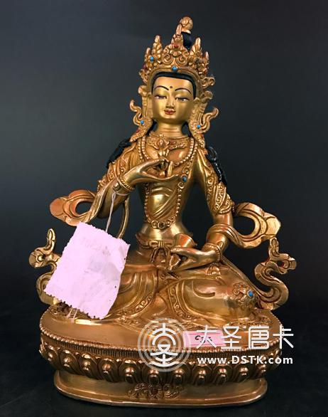 金剛薩埵鎏金7寸