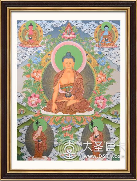 釋迦牟尼佛彩唐