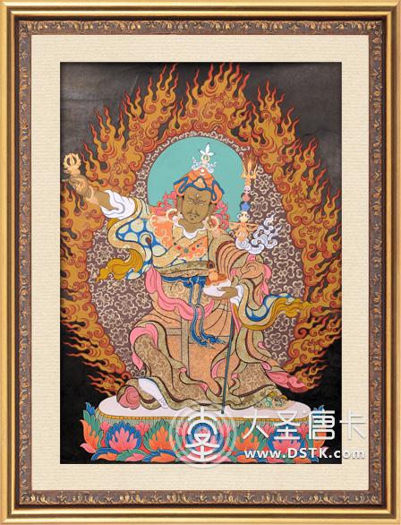 站立蓮花生大師彩唐