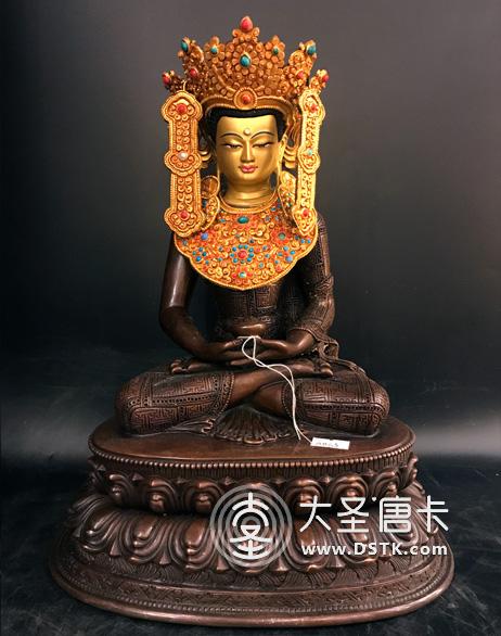 阿彌陀佛紫銅33cm
