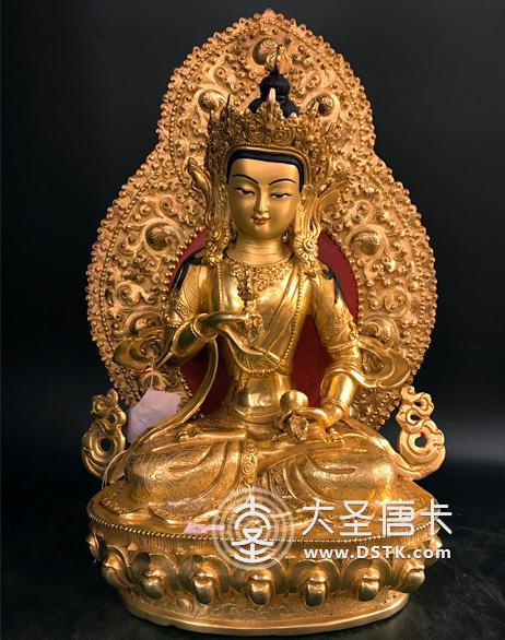 金剛薩垛鎏金42cm