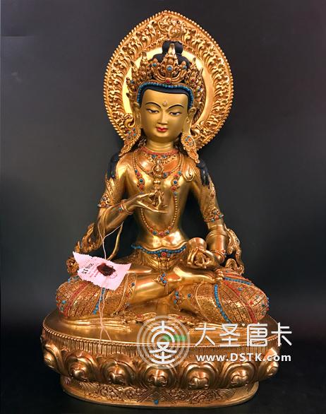 金剛薩垛鎏金40cm