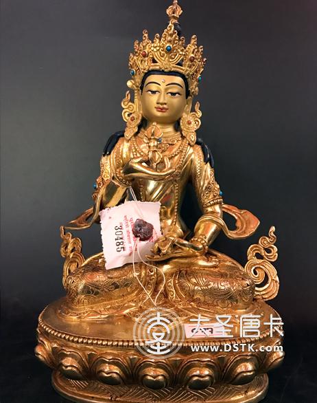 金剛薩垛鎏金23cm