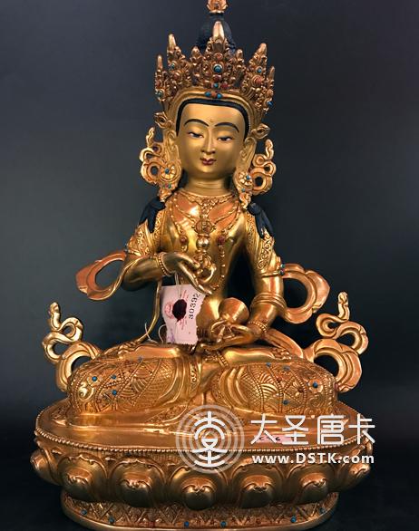 金剛薩垛鎏金34cm