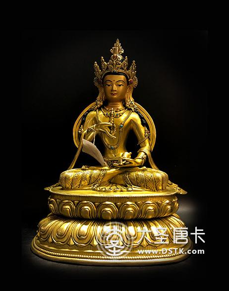 金剛薩埵鎏金32cm