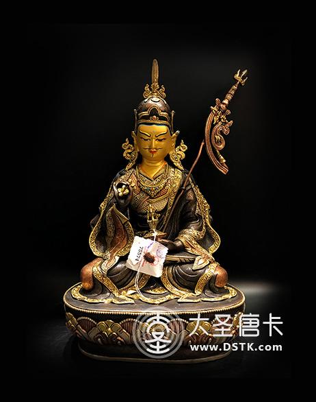 蓮花生大師紫銅37cm