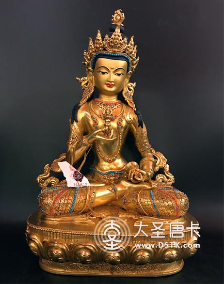 金剛薩垛鎏金37cm